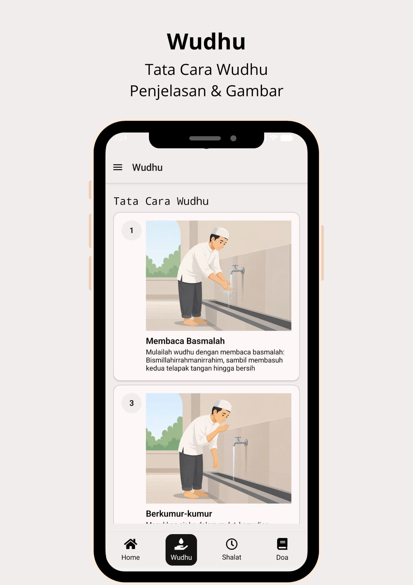Panduan niat shalat